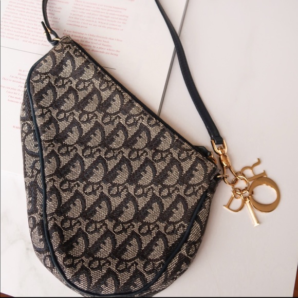 SOLD Christian Dior Mini Trotter Saddle Bag - Picture 4 of 7